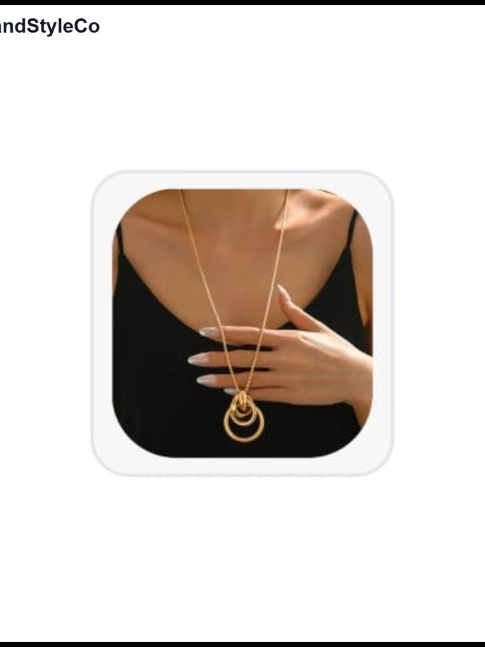 Chunky Layered Cuban Link Chain Necklace Zinc Punk Retro Statement